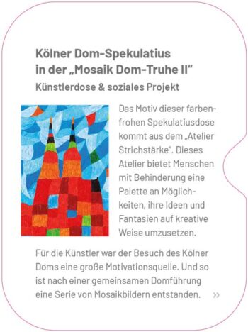 100g Dom-Spekulatius<sup>®</sup> in der kleinen Mosaik Dom-Truhe #2 – Bild 2