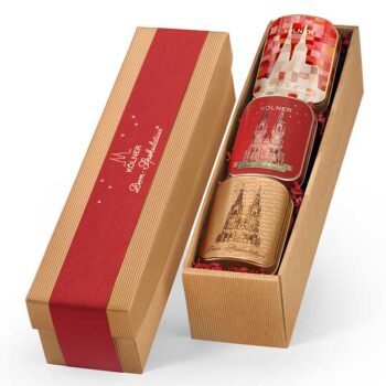 Geschenkkiste Dom-Kollektion Rot