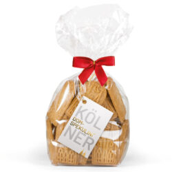 100g Dom-Spekulini<sup>®</sup> in der Klarsicht-Tüte mit Schleife