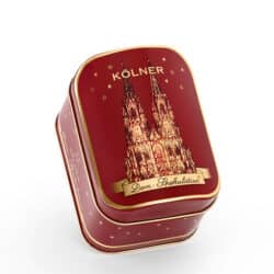 100g Dom-Spekulatius<sup>®</sup> in der kleinen Dom-Truhe Rot